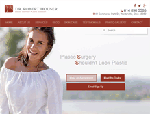 Tablet Screenshot of drroberthouser.com